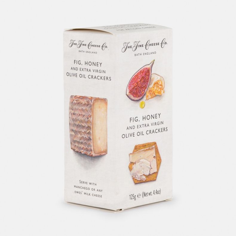 Fig, Honey and Extra Virgin Olive Oil Crackers 