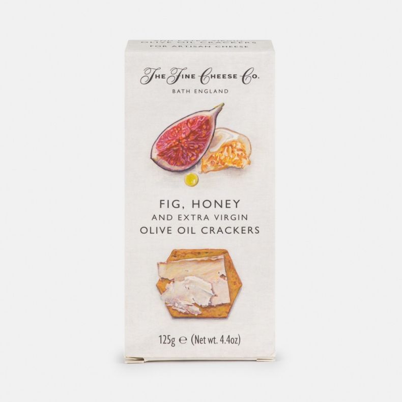 Fig, Honey and Extra Virgin Olive Oil Crackers 