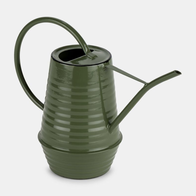 Watering Can Metal Green