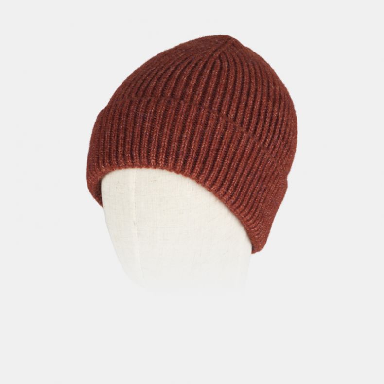 Rust Chunky Knitted Beanie | National Trust Shop