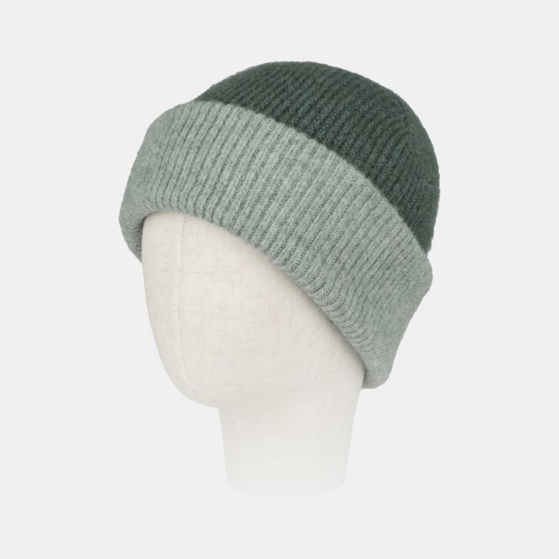 National Trust Sage Contrast Knitted Beanie