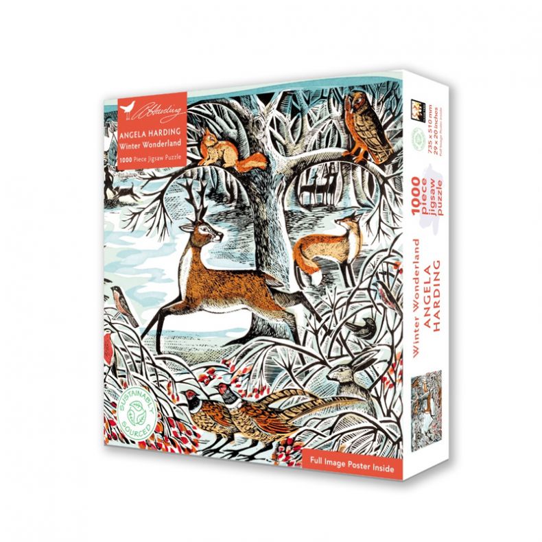 Angela Harding Winter Wonderland 1000 piece Jigsaw Puzzle