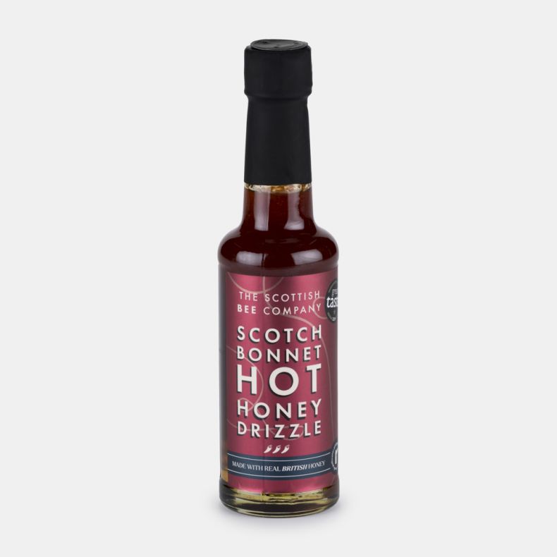 Scotch Bonnet Hot Honey Drizzle