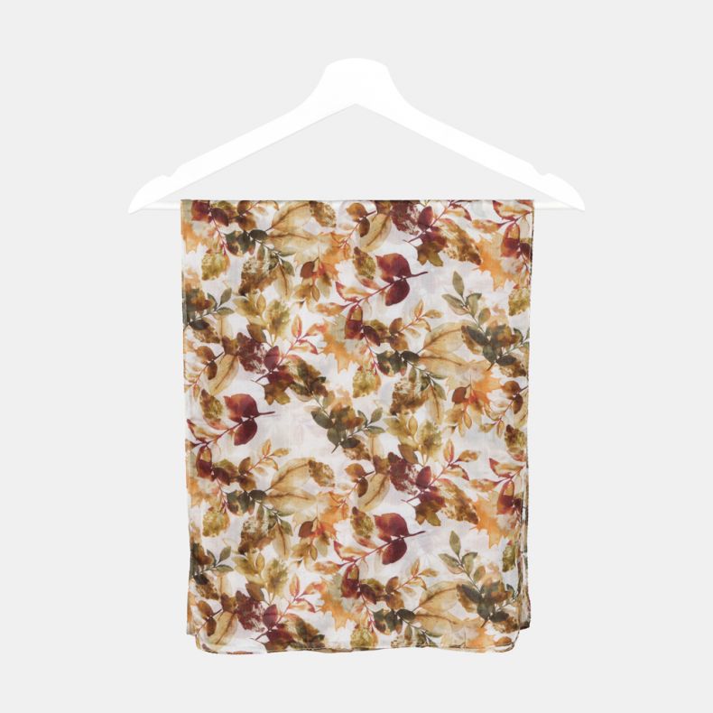 National Trust Sheffield Park Autumn Leaves Silk Scarf