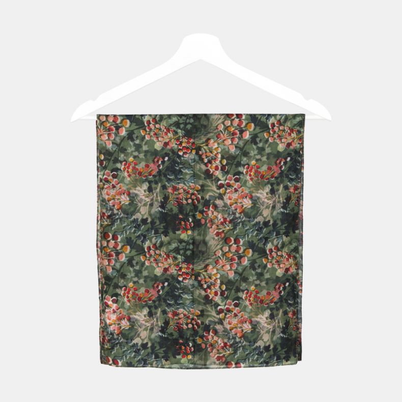 National Trust Hedgerow Berries Silk Scarf