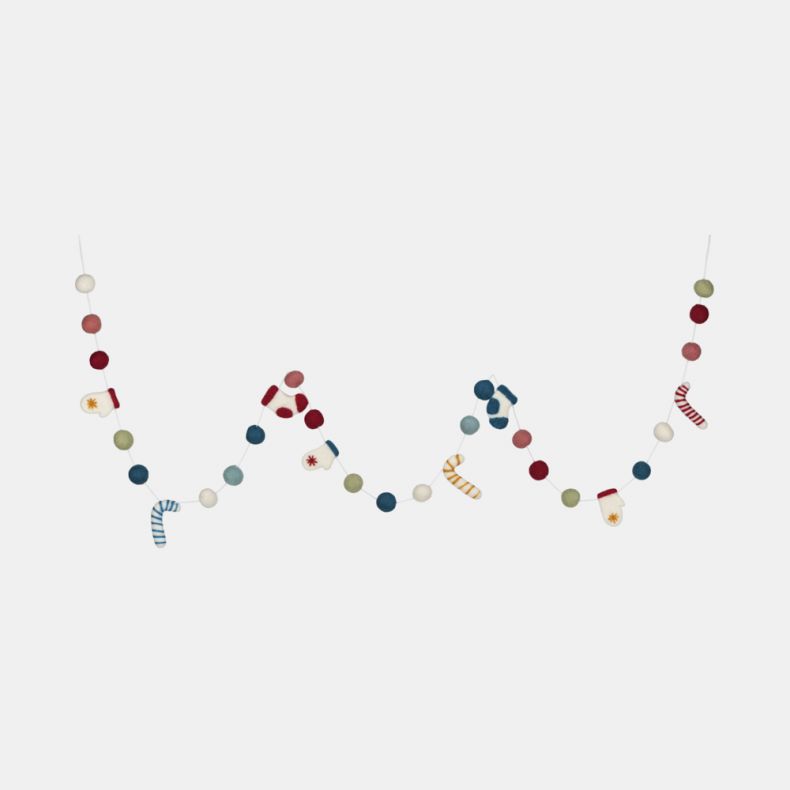 Namaste Winter Woollies Pom Pom Garland