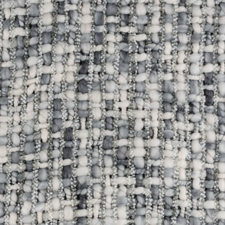 National Trust Chunky Knit Recycled Throw, Grey