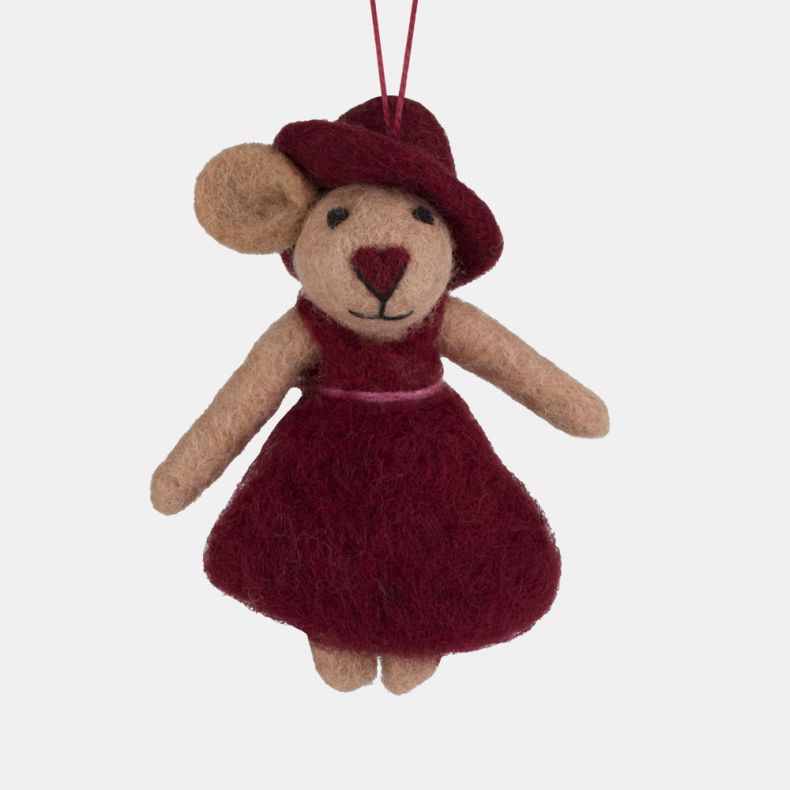 Felt So Good Angela the Christmas Doll Decoration