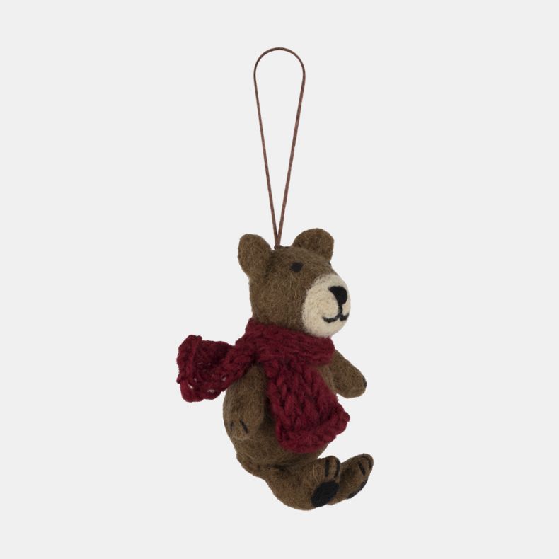 Felt So Good Sidney the Teddy Bear Decoration