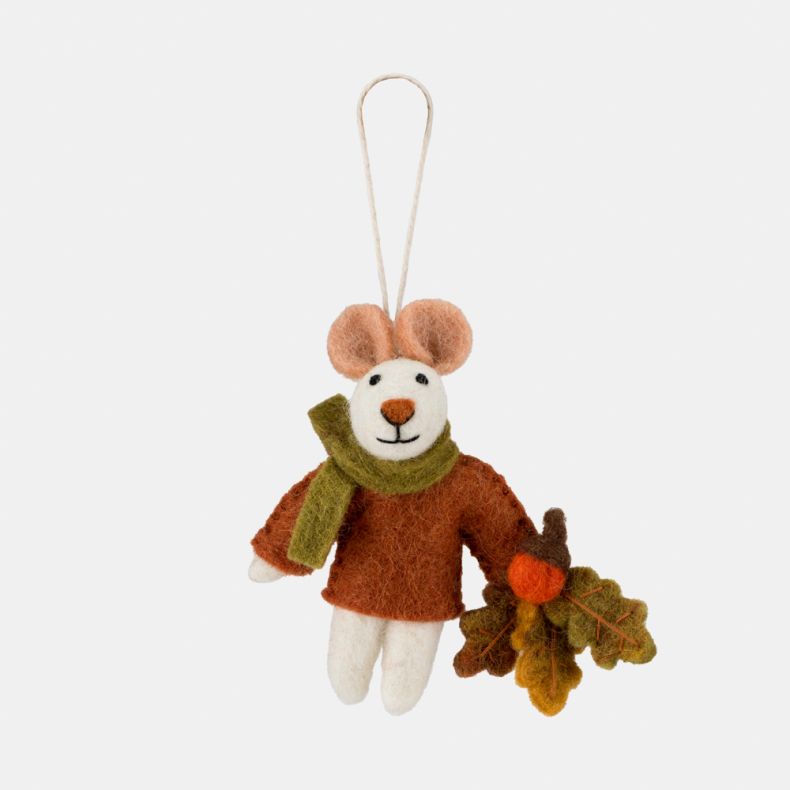 Felt So Good Autumnal Mouse Decoration