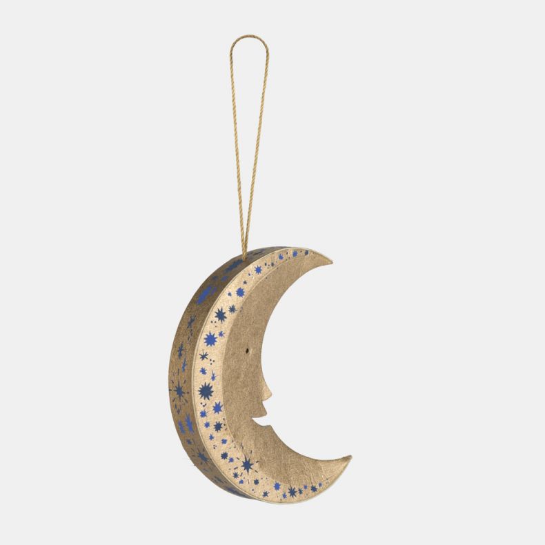 East End Press Paper Moon Decoration, Gold