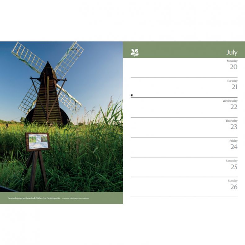 National Trust Desk Diary 2026