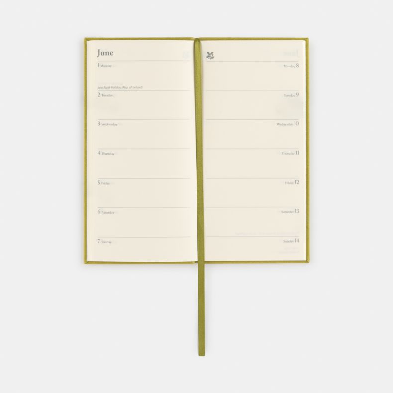 National Trust 2026 Slimchart Diary