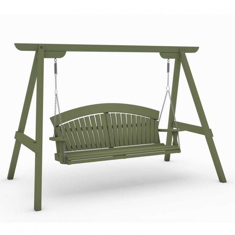 National Trust Accoya Swing Chair, 4 Seater