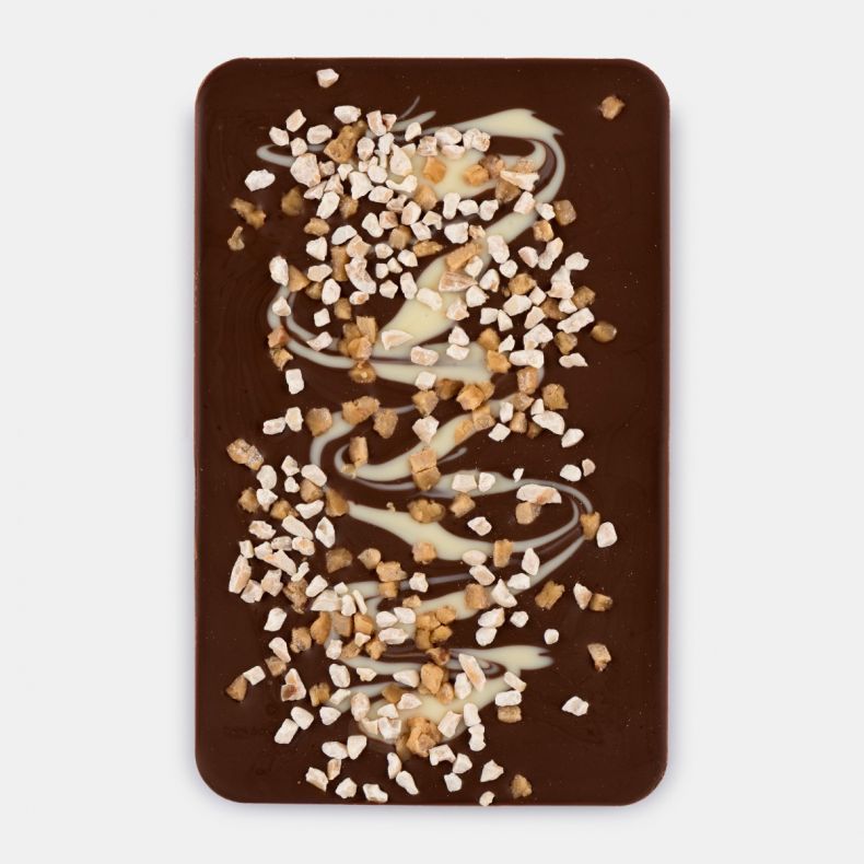 National Trust Milk Chocolate Salted Caramel and Hazelnut Slab