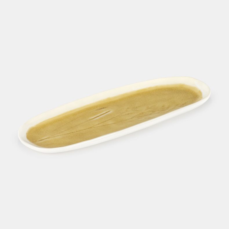 Ceramic Platter, Ochre