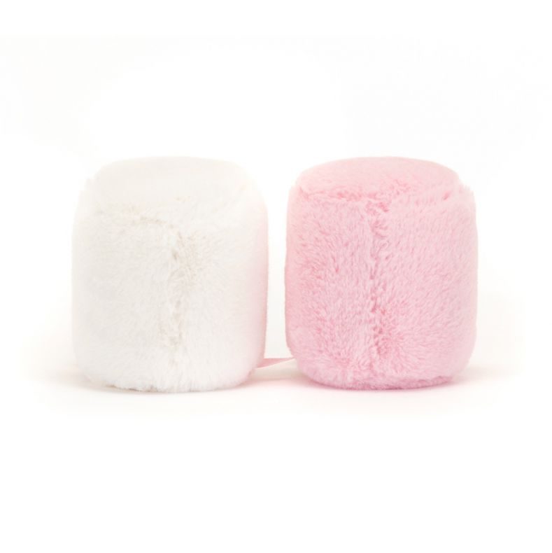  Jellycat Amuseable Pink and White Marshmallows