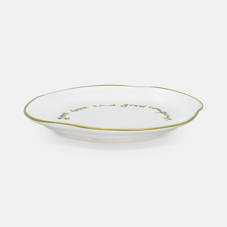 Good Food and Good Company Plate