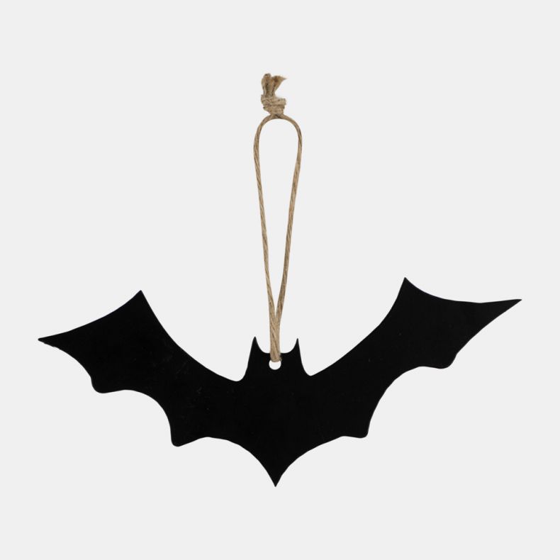 Hanging Bat Decoration, Matt Black