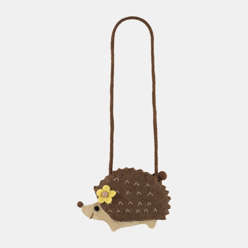 Children's Hedgehog Felt Bag 