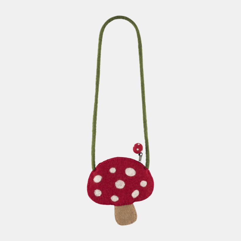 Children's Mushroom Felt Bag 