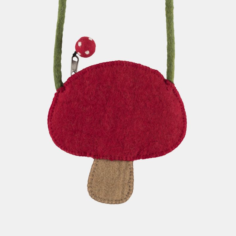 Children's Mushroom Felt Bag 
