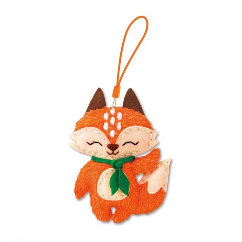 Sewing My First Keychain, Fox