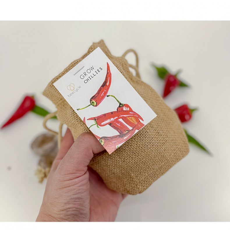 BEEcycle Chilli Jute Bag