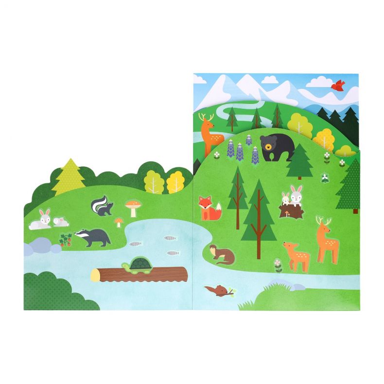 Petit Collage Wild Woodland Sticker Activity Set