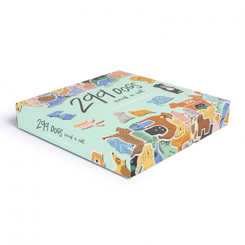 299 Dogs And A Cat Jigsaw Puzzle