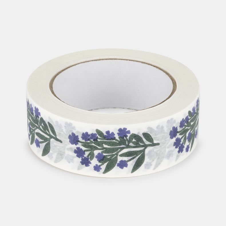 Blue Wildflower Paper Tape
