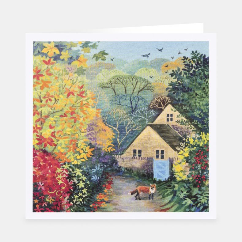 National Trust Autumn Wildlife Notecard Set by Anne Marie Dahlstrom, Pack of 20