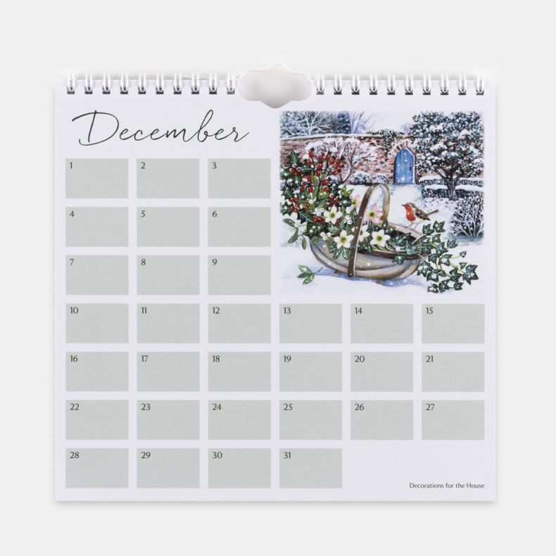 National Trust Birthday and Occasions Calendar by Lucy Grossmith