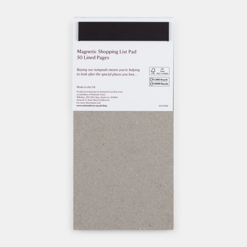 National Trust Woodland Cottage Notepad by Anne Marie Dalstrom