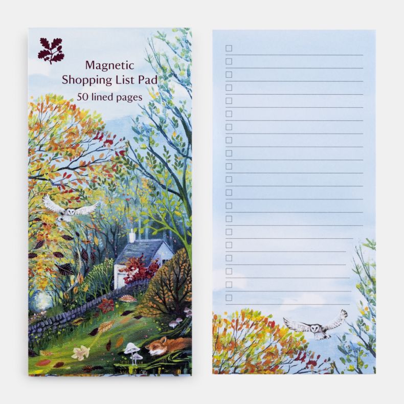 National Trust Woodland Cottage Notepad by Anne Marie Dalstrom