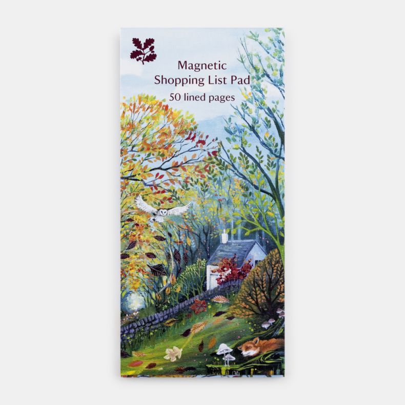 National Trust Woodland Cottage Notepad by Anne Marie Dalstrom