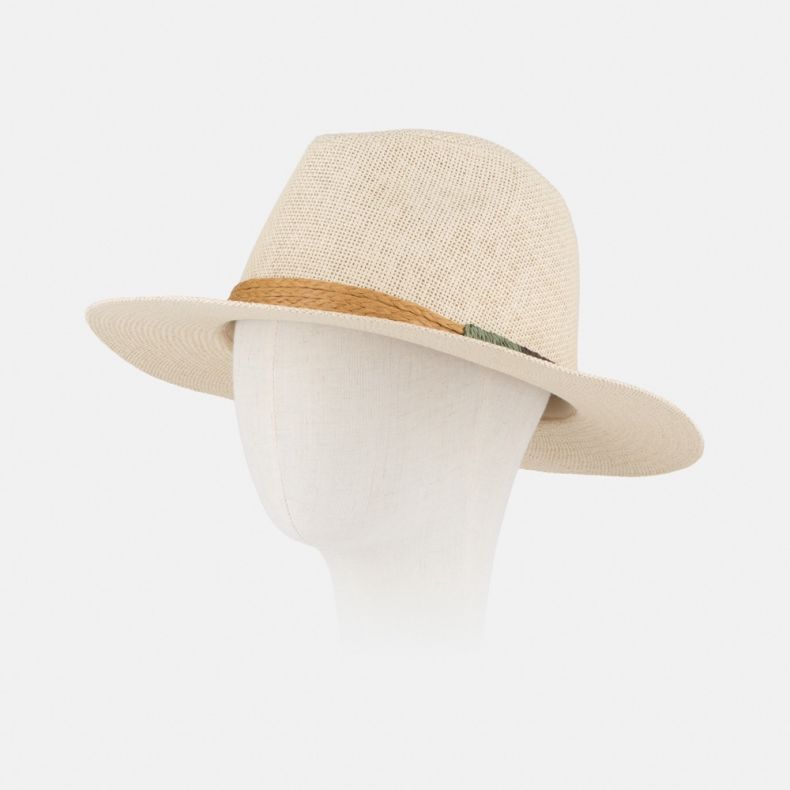 National Trust Fedora Hat With Braided Band