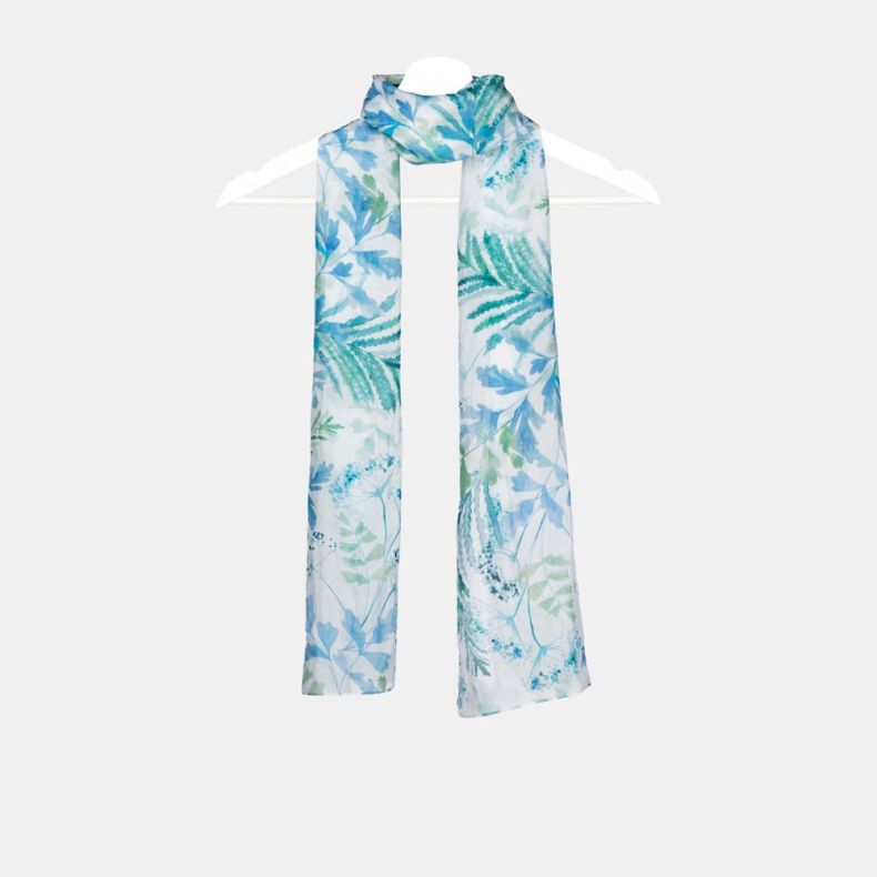 National Trust Sizergh Fern Silk Scarf