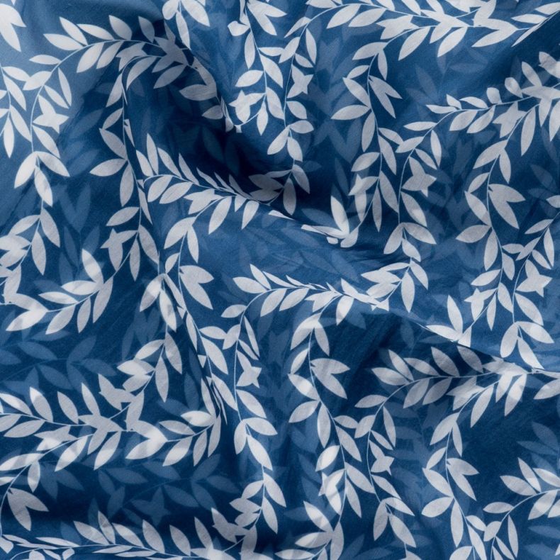 National Trust Blue Vines Silk Scarf