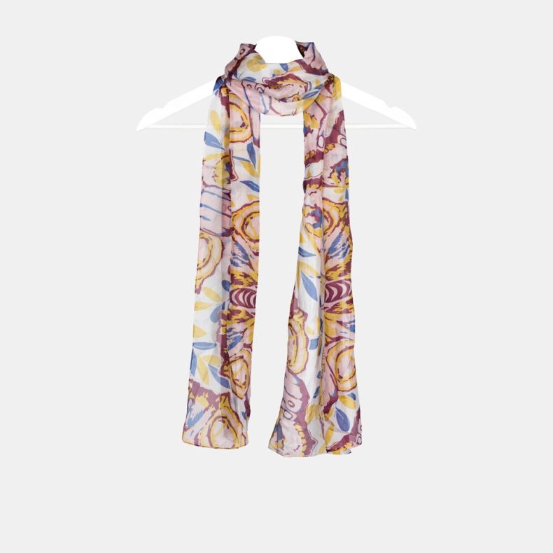 National Trust Abstract Butterfly Silk Scarf