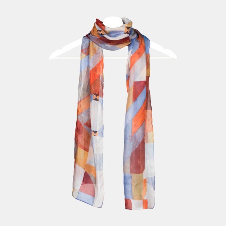 National Trust Lyme Park Tile Silk Scarf