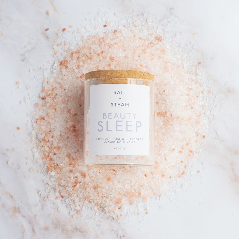 Salt + Steam Beauty Sleep Bath Salts Jar