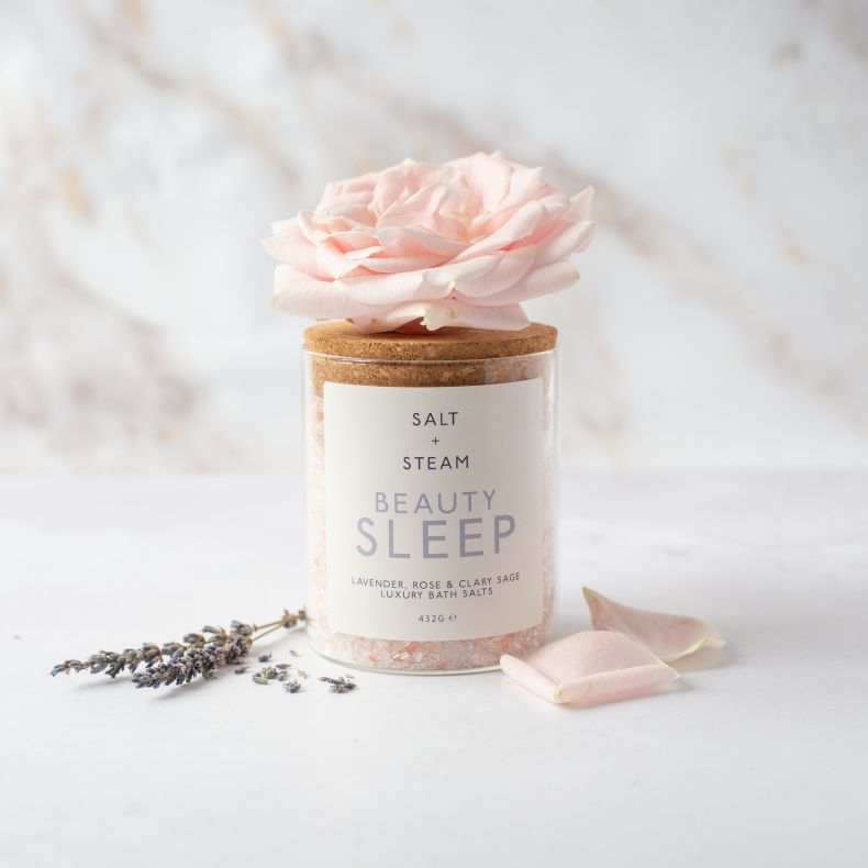 Salt + Steam Beauty Sleep Bath Salts Jar