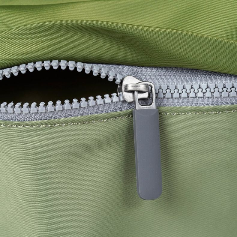 ROKA Kennington B Medium Khaki Cross Body Bag