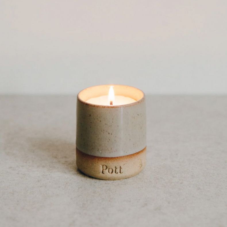Pott Refillable Petite Candle, Tonka