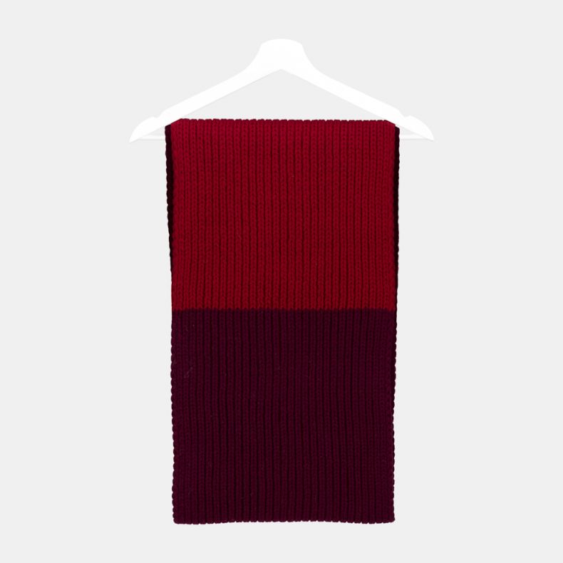 Wool Scarf, Jura Red