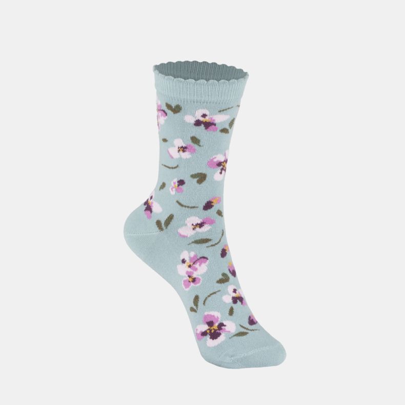 National Trust Avebury Apple Blossom Organic Cotton Socks