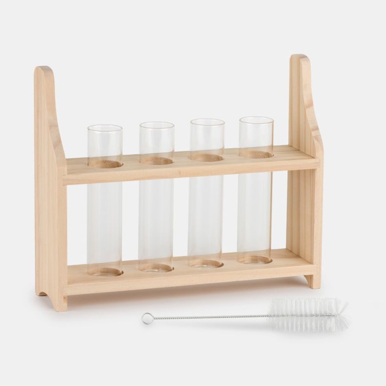 Wooden Test Tube Stand