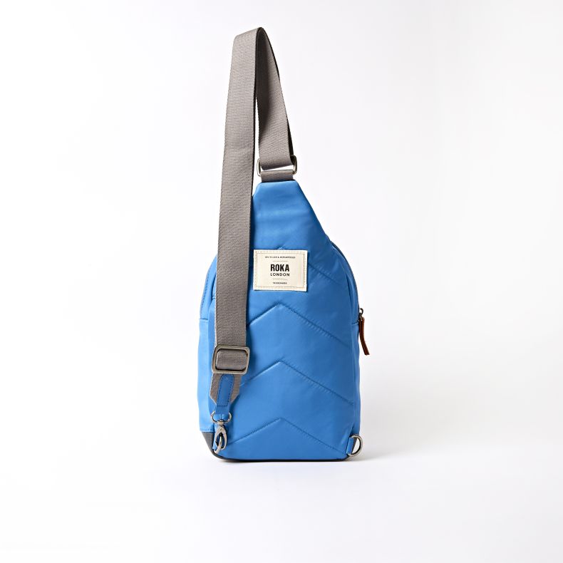 Roka Willesden B Cross Body Bag Malibu Blue