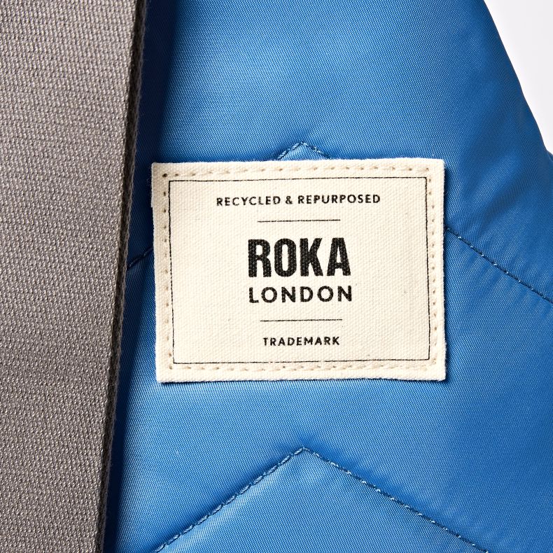 Roka Willesden B Cross Body Bag Malibu Blue